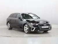 Used Audi A4 S-Line 163 HP (119 kW) 2022 Black Estate