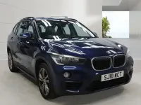 Used BMW X1 Sport Line 190 HP (139 kW) 2018 Blue SUV
