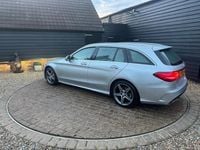 Used Mercedes C200 AMG line 184 HP (135 kW) 2014 Silver Estate