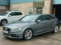 Używany Audi A3 S-Line 148 KM (108 kW) 2014 Szary Hatchback
