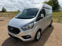 Used Ford Transit Custom Limited 130 HP (95 kW) 2021 Silver Van