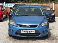 Used Ford Focus Zetec 2009 Blue Hatchback