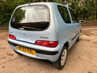 Used Fiat Seicento Active 2003 Blue Hatchback