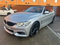 Begagnad BMW 420 M Sport 2016 Silver Cab