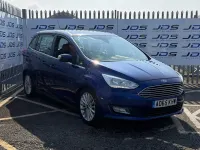 Used Ford Grand C-Max Titanium 125 HP (91 kW) 2015 Blue MPV
