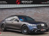 Used Mercedes S500L AMG line 500 HP (367 kW) 2022 Blue Sedan