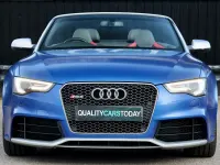 Used Audi RS5 Advanced 450 HP (330 kW) 2015 Blue Cabriolet