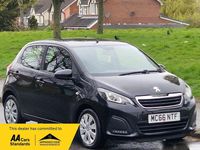 Used Peugeot 108 Active 2017 Black Hatchback