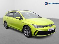 Used VW Golf VIII R-line 150 HP (110 kW) 2022 Yellow Estate