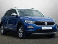 Used VW T-Roc Design 150 HP (110 kW) 2019 Blue SUV