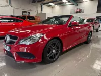 Used Mercedes E250 AMG 204 HP (150 kW) 2013 Red Cabriolet