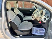 Used Fiat 500 Lounge 69 HP (50 kW) 2015 White Hatchback