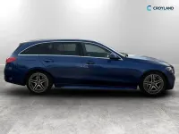 Used Mercedes C200 AMG line 204 HP (150 kW) 2022 Blue Estate