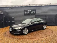 Used Audi A6 S-Line 2014 Black Sedan