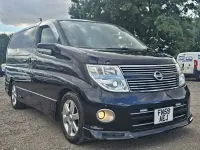 Used Nissan Elgrand 2009 Black MPV