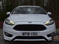 Used Ford Focus ST-Line 140 HP (102 kW) 2017 White Hatchback
