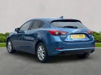 Used Mazda 3 121 HP (88 kW) 2017 Blue Hatchback