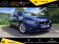 Used BMW 320 Efficient Dynamics 163 HP (119 kW) 2017 Blue Estate