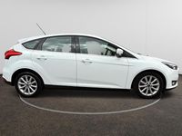 Used Ford Focus Titanium 2015 White Hatchback