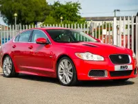 Used Jaguar XFR Supercharged 2010 Red Sedan
