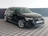 Used Audi A3 S-Line 150 HP (110 kW) 2021 Black Sedan