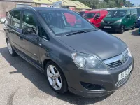 Used Vauxhall Zafira SRi 2010 Grey MPV