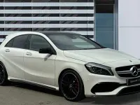 Second-hand Mercedes A45 AMG Premium 381 CP (280 kW) 2018 Alb Hatchback