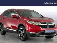 Used Honda CR-V Hybrid 181 HP (133 kW) 2021 Crystal red SUV