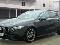Used Mercedes A200 AMG Line Premium 163 HP (119 kW) 2019 Black Hatchback