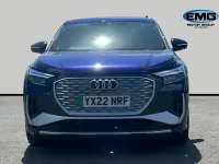Used Audi Q4 e-tron S-Line 150 kW (204 HP) 2022 Blue SUV