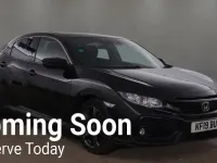 Used Honda Civic SR 126 HP (92 kW) 2019 Black Hatchback