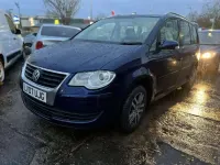 Used VW Touran SE 138 HP (101 kW) 2007 Blue MPV