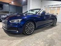 Used Audi A5 Cabriolet S-Line 190 HP (139 kW) 2019 Blue Cabriolet
