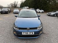 Used VW Polo Match 2016 Blue Hatchback