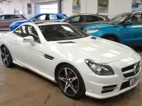 Used Mercedes SLK250 AMG 2014 White Cabriolet