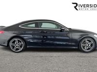 Used Mercedes C300 AMG line 258 HP (189 kW) 2019 Black Coupe