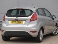 Used Ford Fiesta Zetec 2011 Silver Hatchback