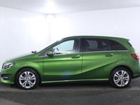 Used Mercedes B180 Premium 109 HP (80 kW) 2016 Green MPV