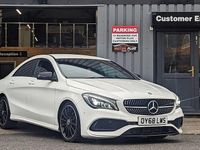 Used Mercedes CLA200 AMG line 156 HP (114 kW) 2018 White Sedan