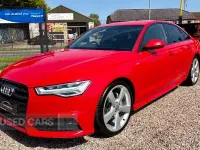 Used Audi A6 S-Line 190 HP (139 kW) 2018 Red Sedan
