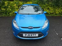 Used Ford Fiesta Zetec 82 HP (60 kW) 2011 Blue Hatchback