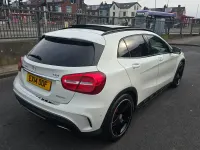 Used Mercedes GLA220 AMG line 170 HP (125 kW) 2014 White SUV