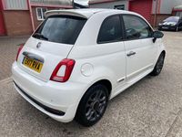 Used Fiat 500 S 69 HP (50 kW) 2017 White Hatchback
