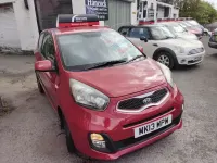 Used Kia Picanto City 68 HP (50 kW) 2013 Red Hatchback