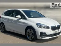 Used BMW 225 Luxury Line 221 HP (162 kW) 2018 White Hatchback