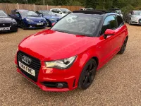 Used Audi A1 Black Edition 140 HP (102 kW) 2014 Red Hatchback