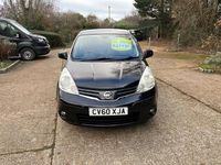 Used Nissan Note Tekna 2010 Black Hatchback