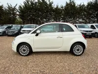 Used Fiat 500C Lounge 2019 White Cabriolet