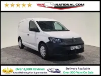 Used VW Caddy 102 HP (75 kW) 2022 White MPV