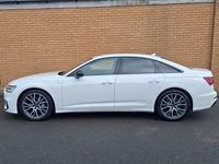 Used Audi A6 Black Edition 204 HP (150 kW) 2020 White Sedan